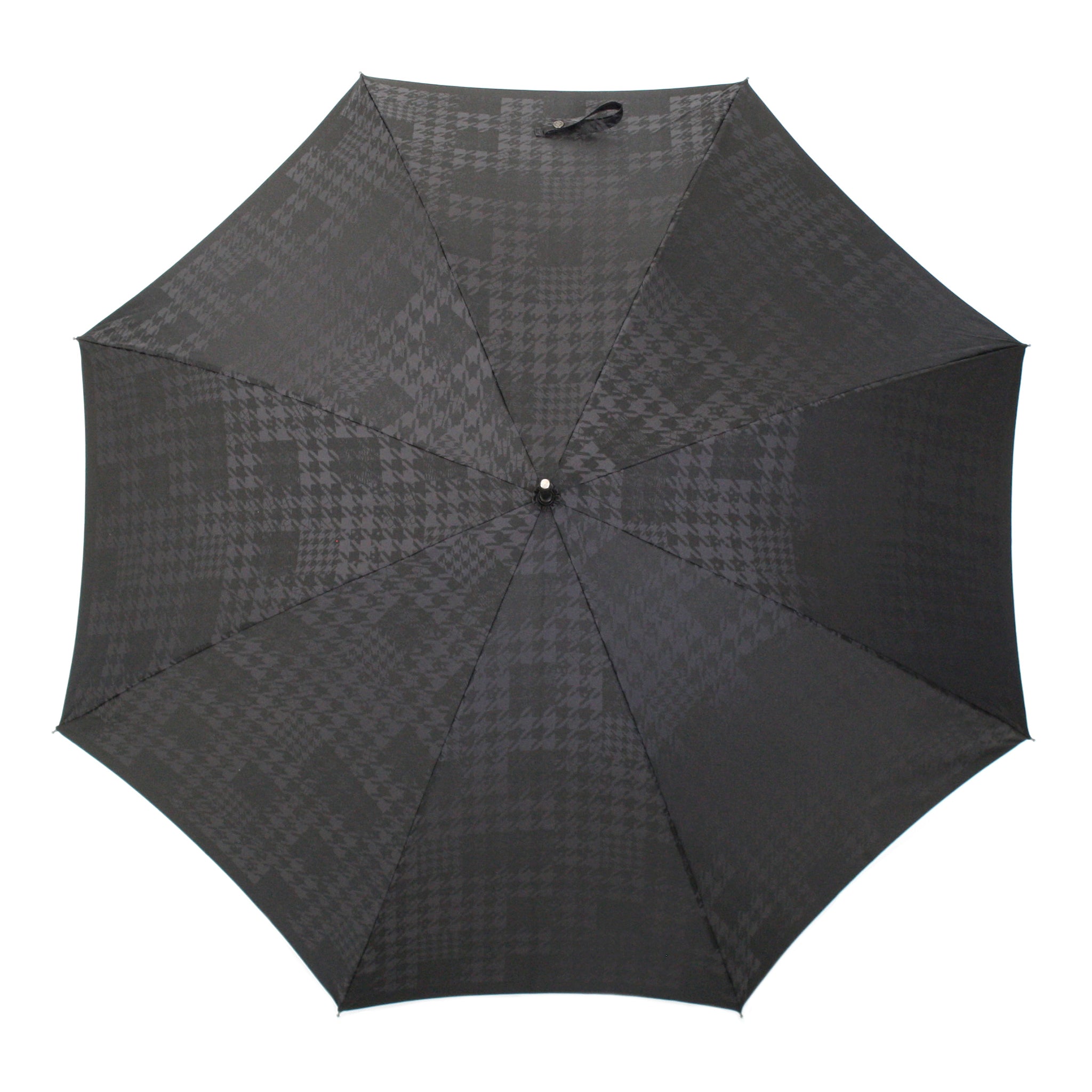 晴雨兼用 メンズ monotone 千鳥チェック 長傘