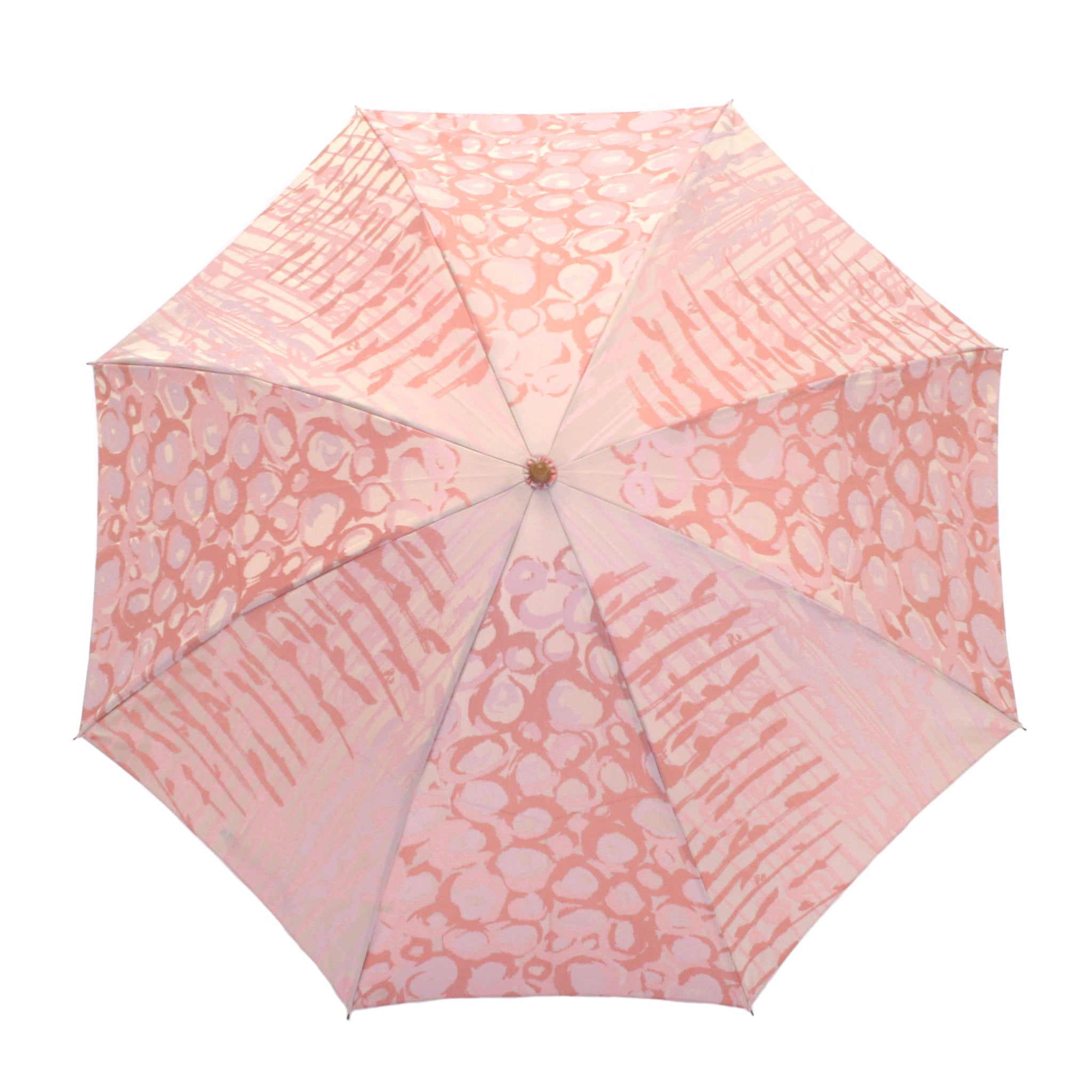 晴雨兼用 レディース Aneqdot ローズ サーモンピンク 折りたたみ傘
