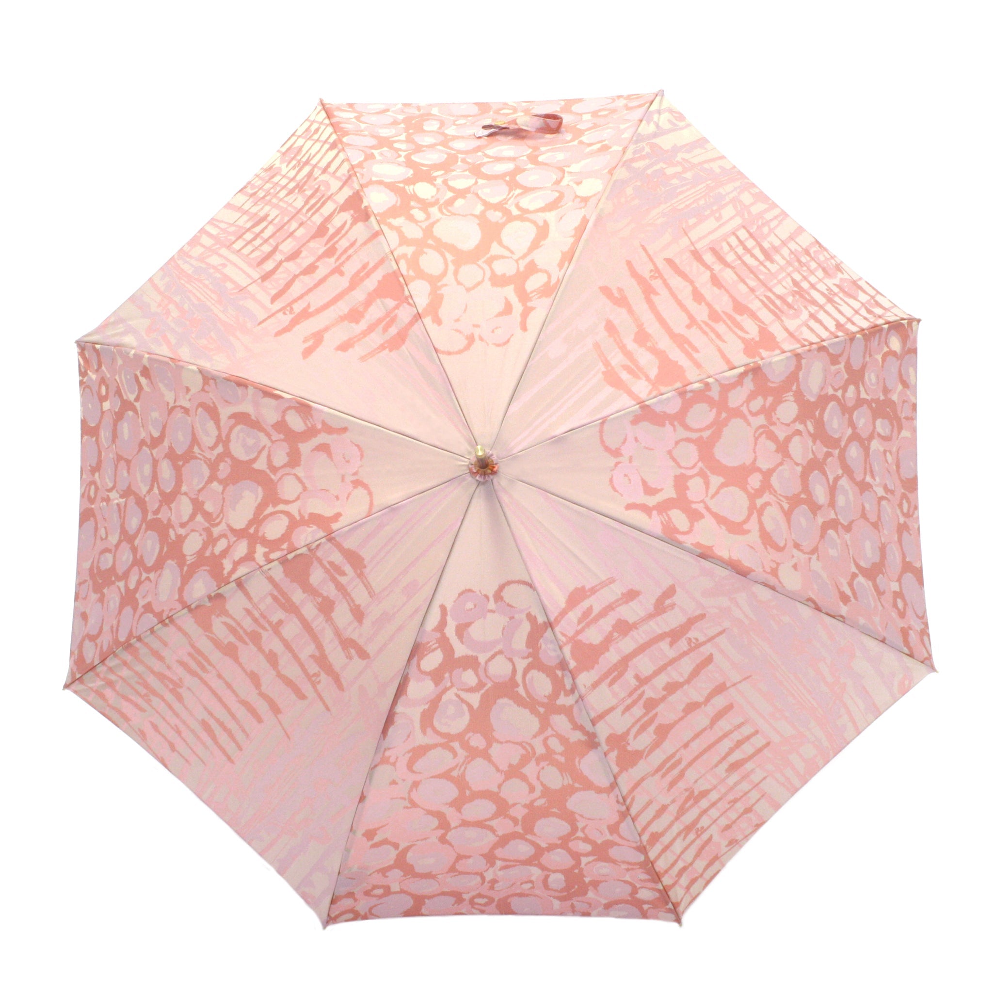 晴雨兼用 レディース Aneqdot ローズ サーモンピンク 長傘