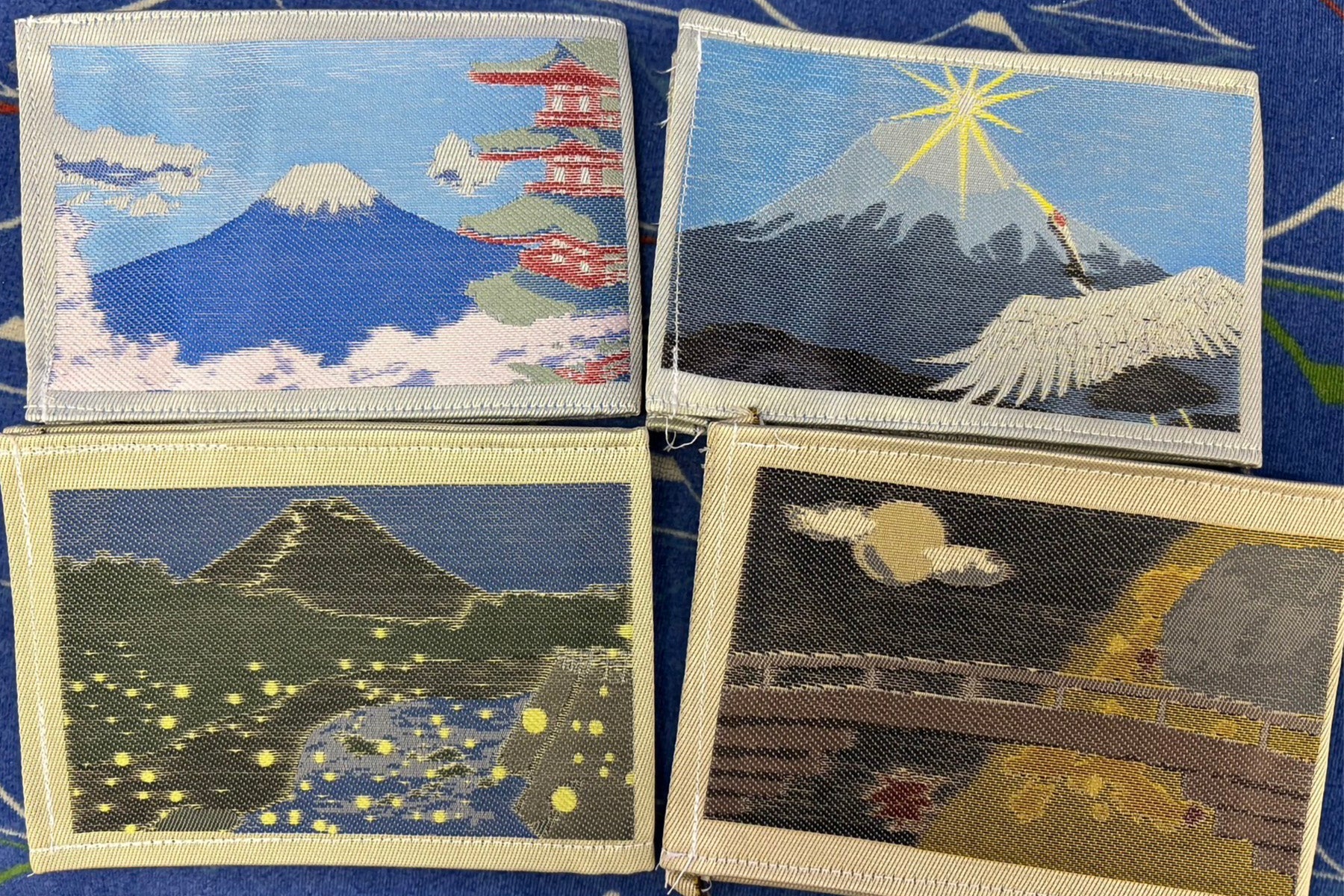 つり革用織物カバー4種
