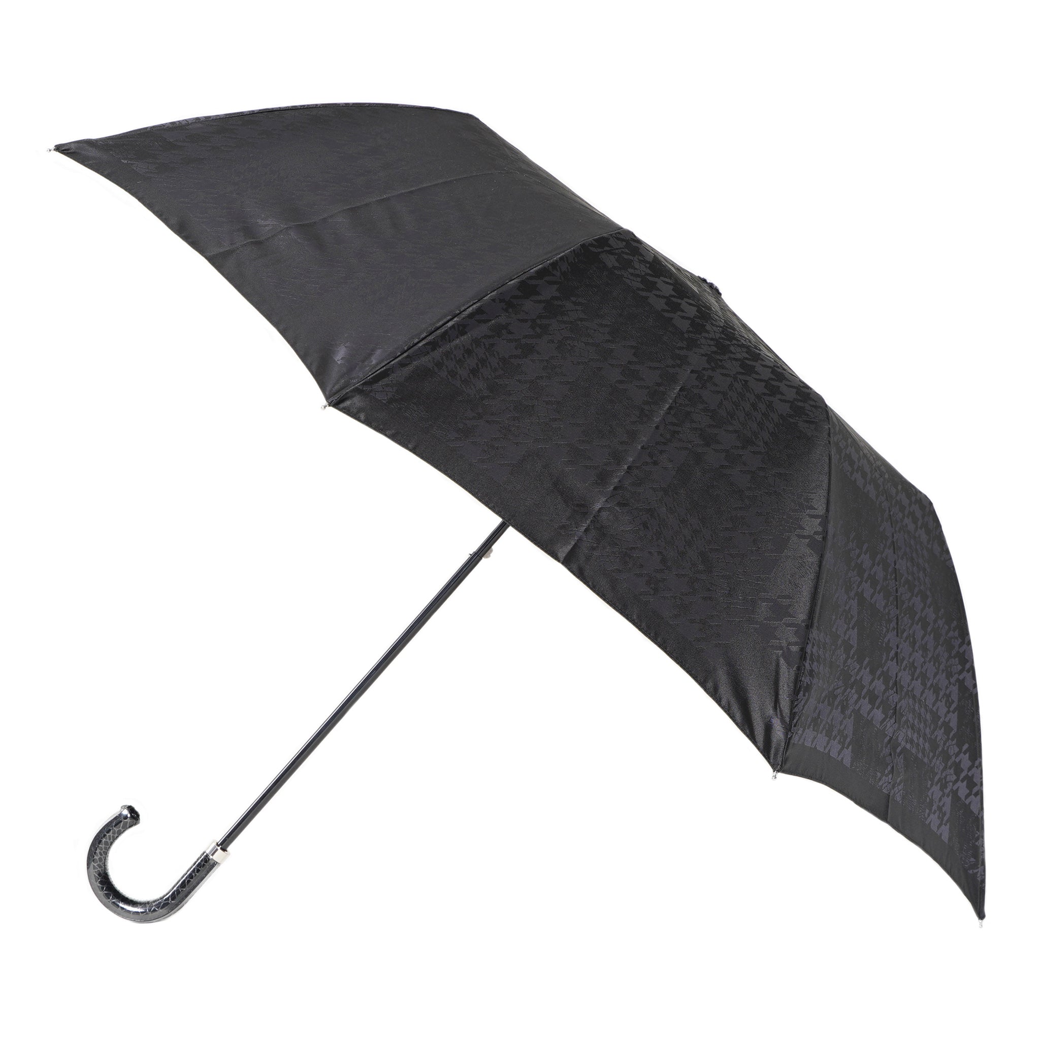 晴雨兼用　メンズ　monotone　千鳥チェック　折りたたみ傘