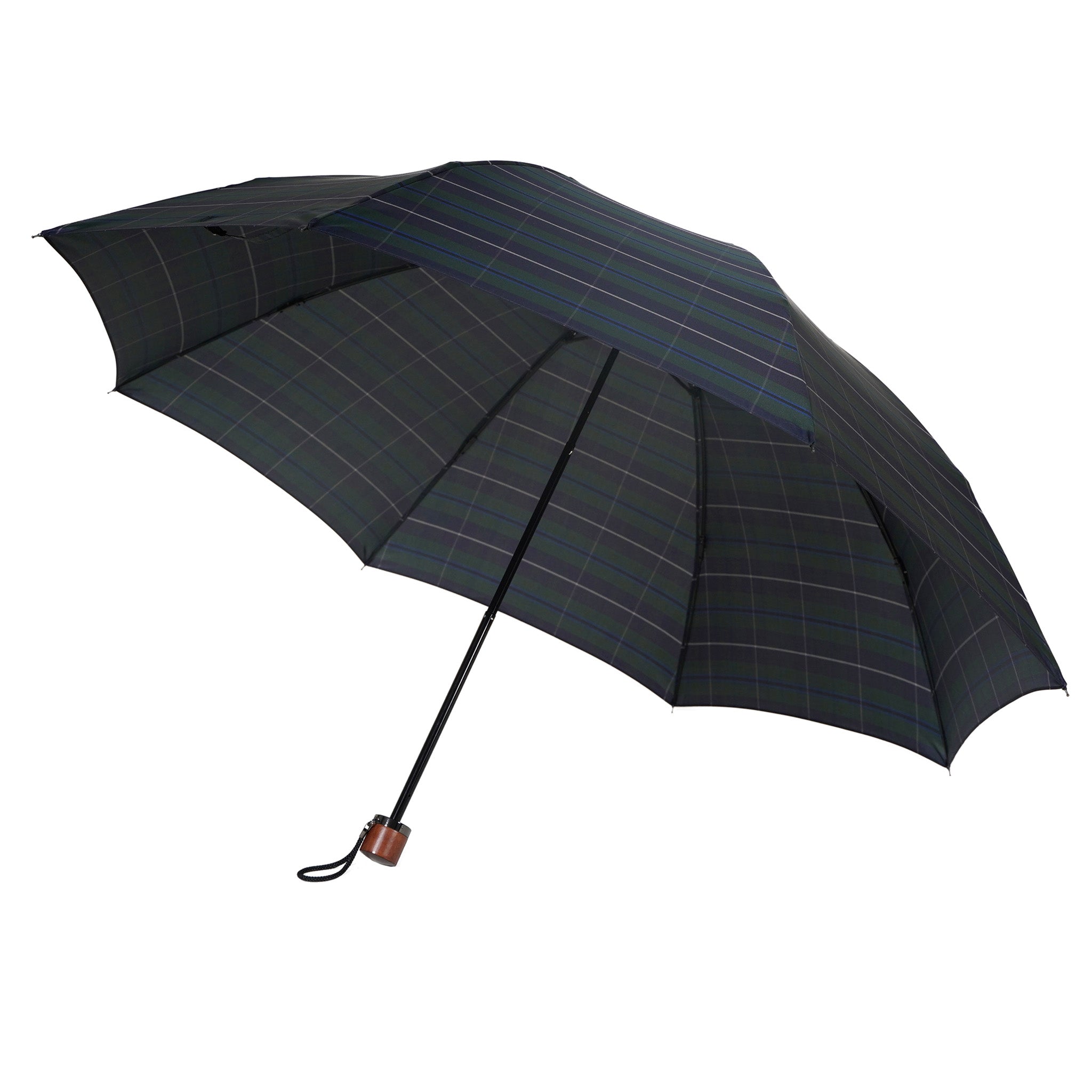 晴雨兼用　メンズ　Makita Trad　Douglas green　折りたたみ傘